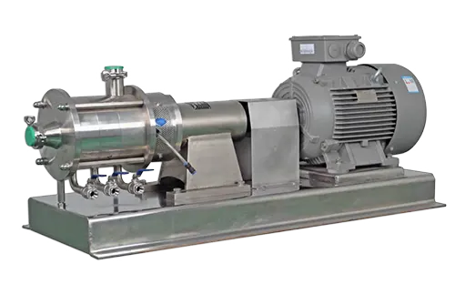 Inline Emulsifier Mixer Three Stage