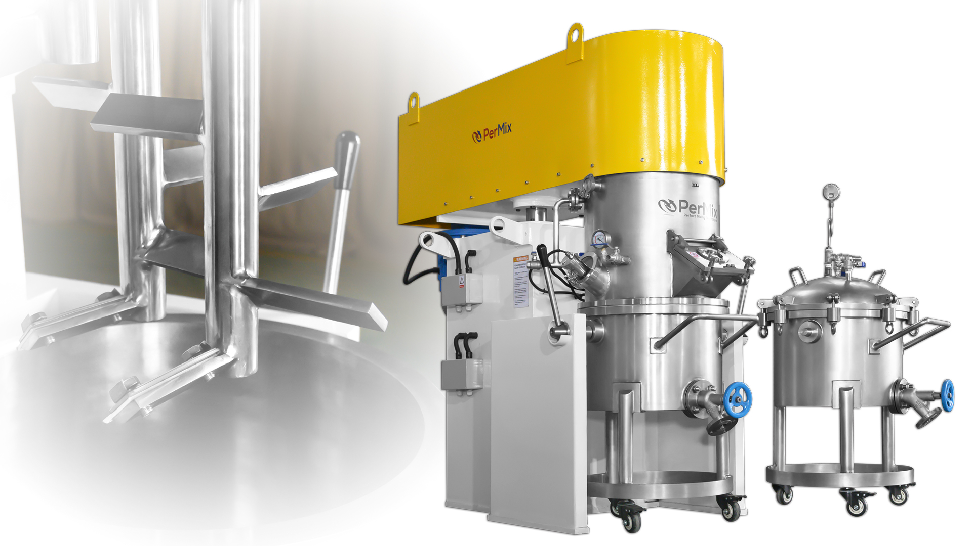 Granulating and Drying in Double Mixers