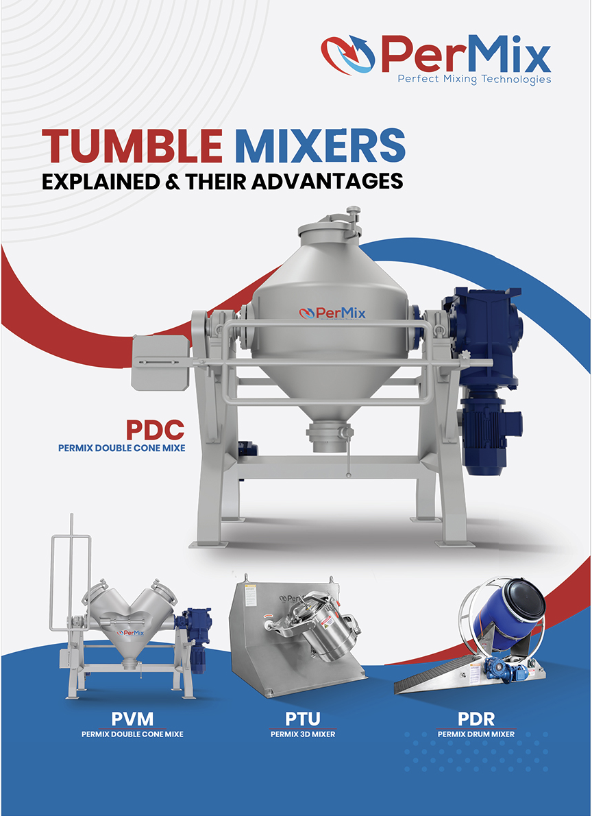 The Advantages Of Tumble Mixers And Different Types