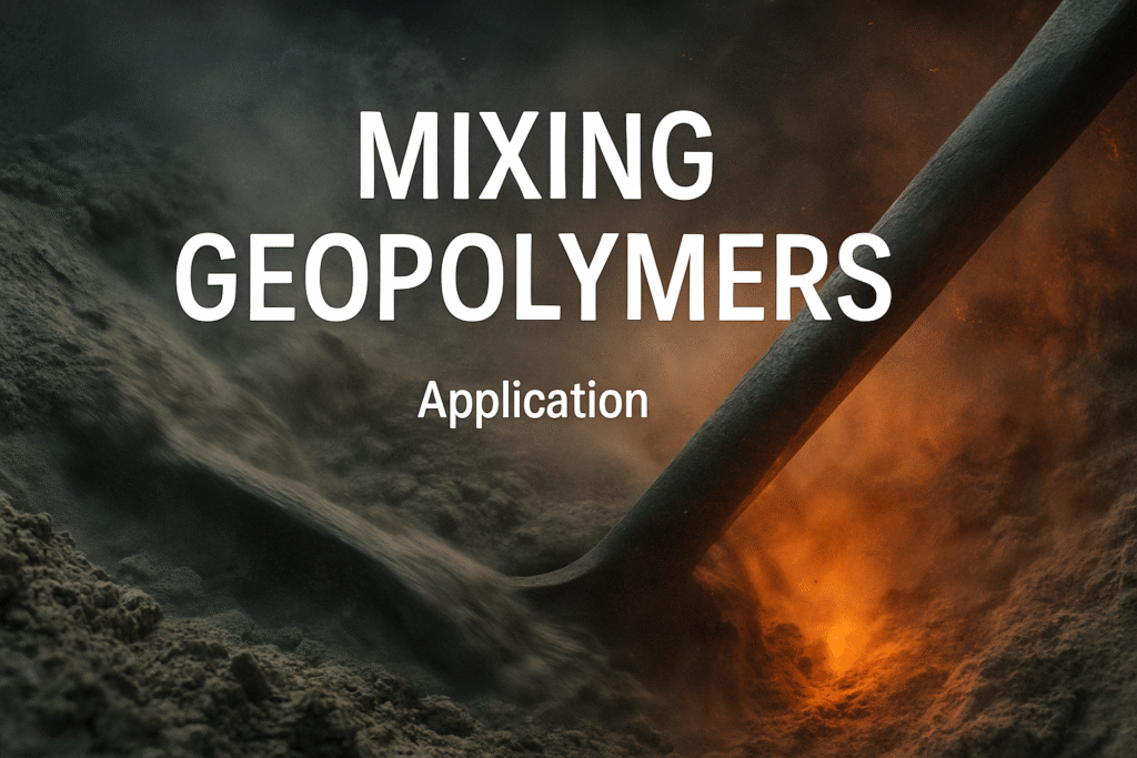 Mixing Geopolymers
