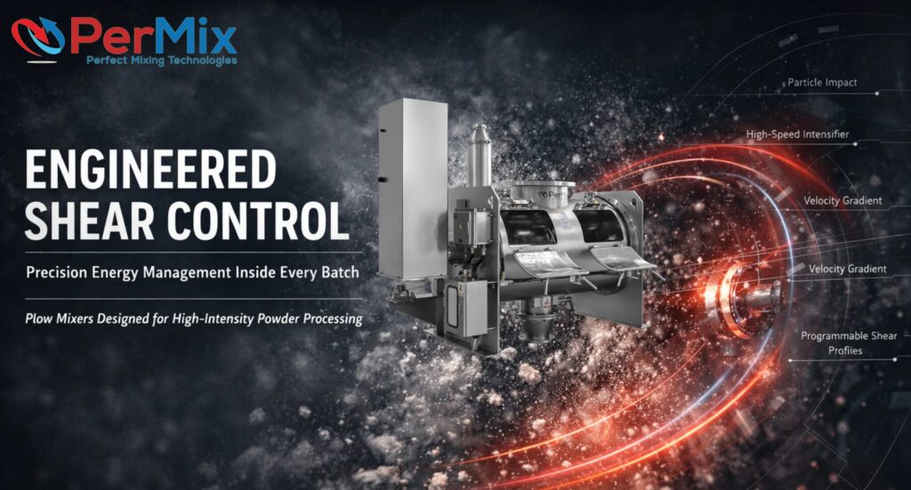 Controlling Shear In A Plow Mixer - Industrial Mixers