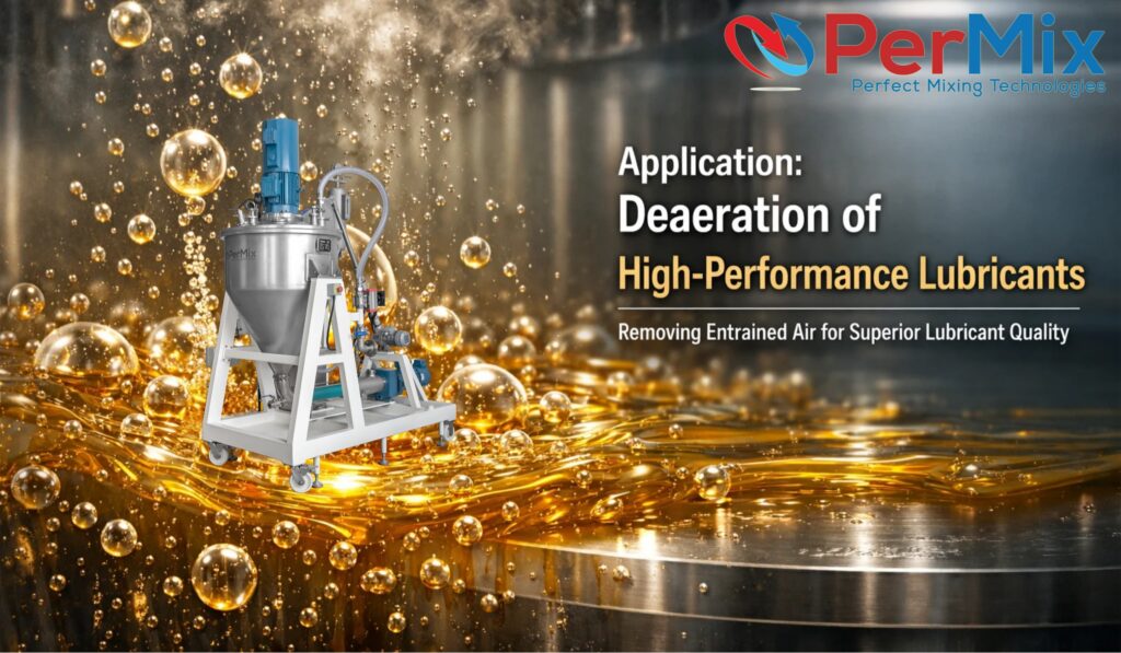 Deaeration of Grease and Lubricants - Industrial Mixers