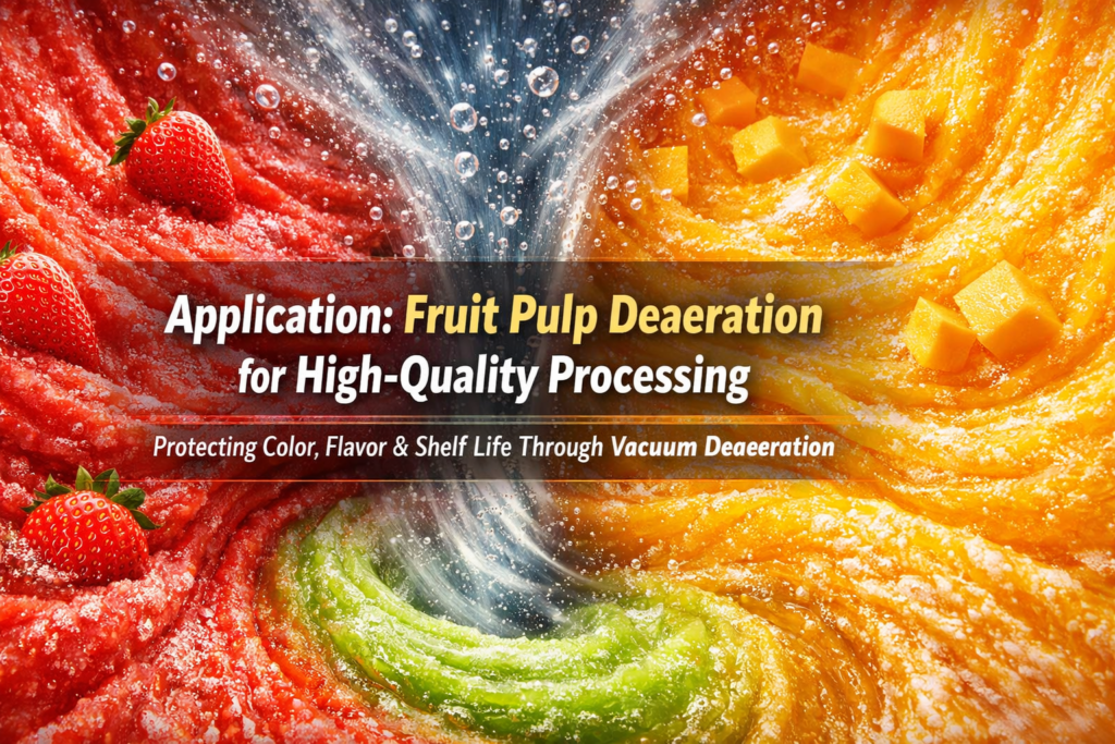 PerMix Deaeration Of Fruit Purees - Industrial Mixers