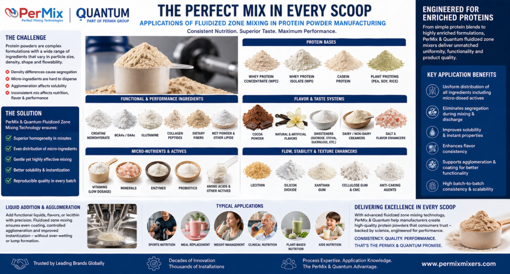 Mixing Protein - Industrial Mixers