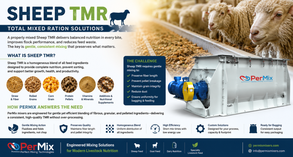 Sheep TMR Mixers - Industrial Mixers
