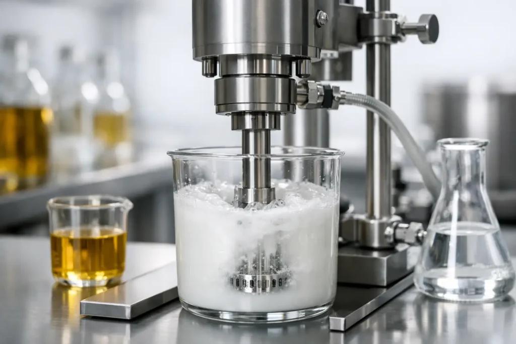 High Shear Homogenizer for Emulsions - Industrial Mixers High Shear Homogenizer for Emulsions