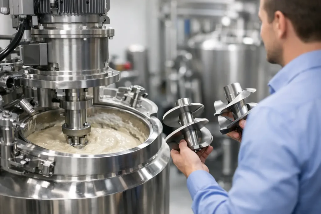 Choosing the Right High Viscosity Mixer - Industrial Mixers Choosing the Right High Viscosity Mixer