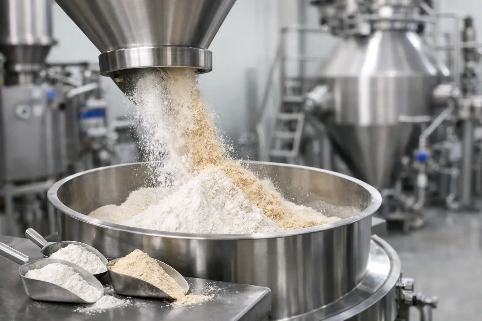 Food Powder Mixing Systems That Fit Process