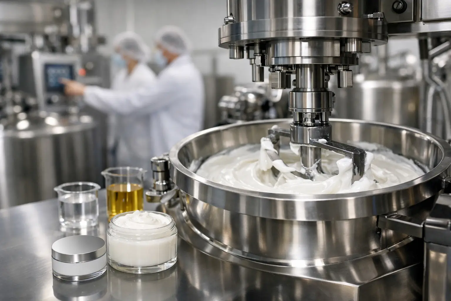 Cosmetic Cream Manufacturing Mixer Selection