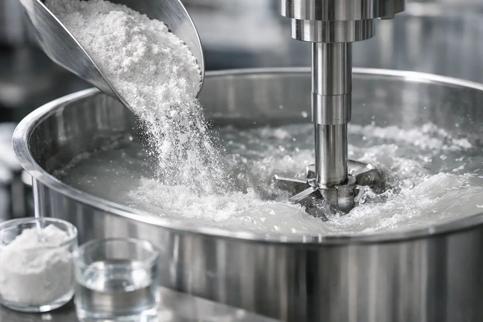 How to Disperse Powders Into Liquids