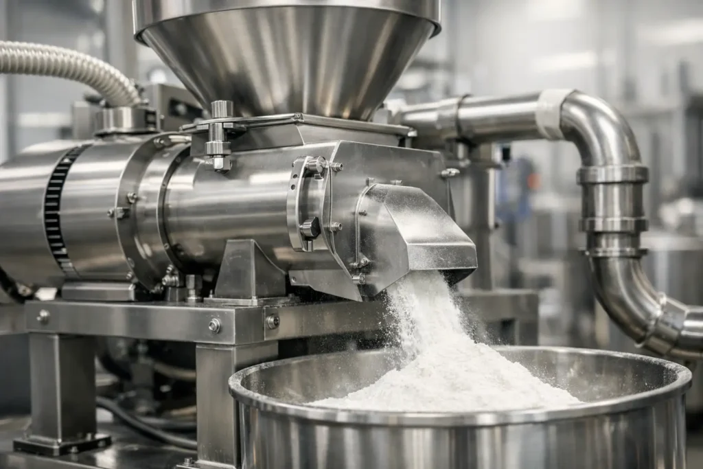 Industrial Granulator for Powder Processing - Industrial Mixers Industrial Granulator for Powder Processing