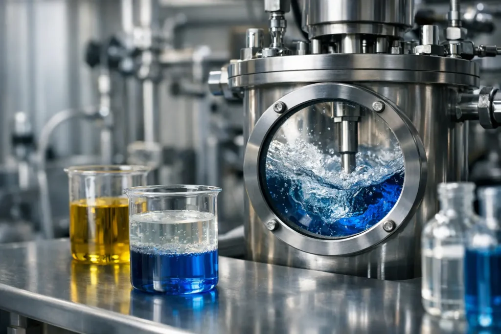 Liquid Liquid Mixing Troubleshooting Guide - Industrial Mixers Liquid Liquid Mixing Troubleshooting Guide