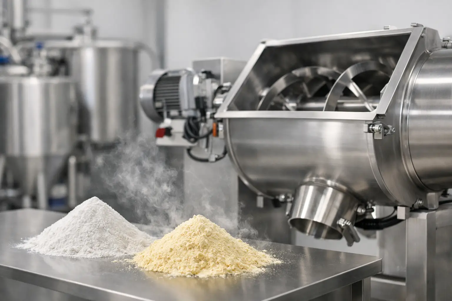 What Mixer Handles Heat Sensitive Powders?