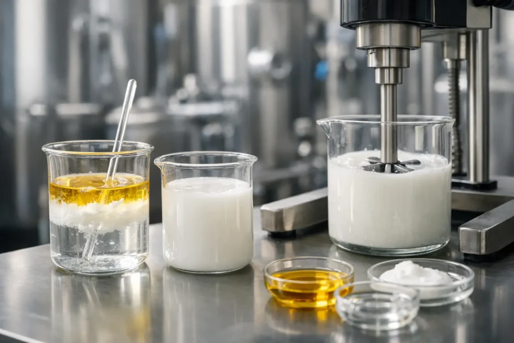 How to Select an Emulsifier for Industrial Production - Industrial Mixers How to Select an Emulsifier for Industrial Production