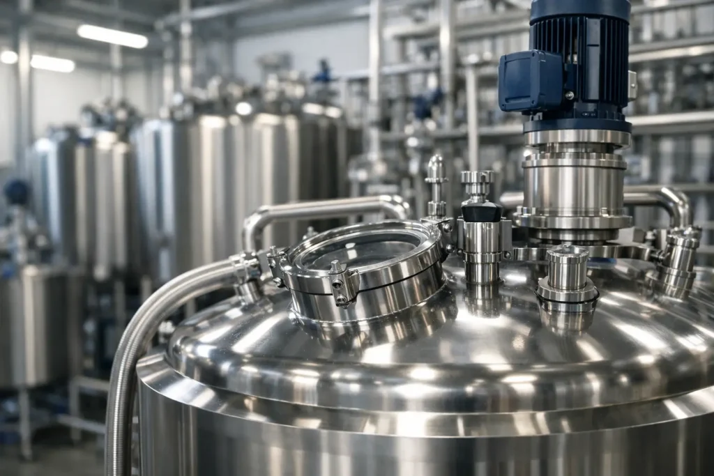 Sanitary Vessel Design Requirements That Matter - Industrial Mixers Sanitary Vessel Design Requirements That Matter