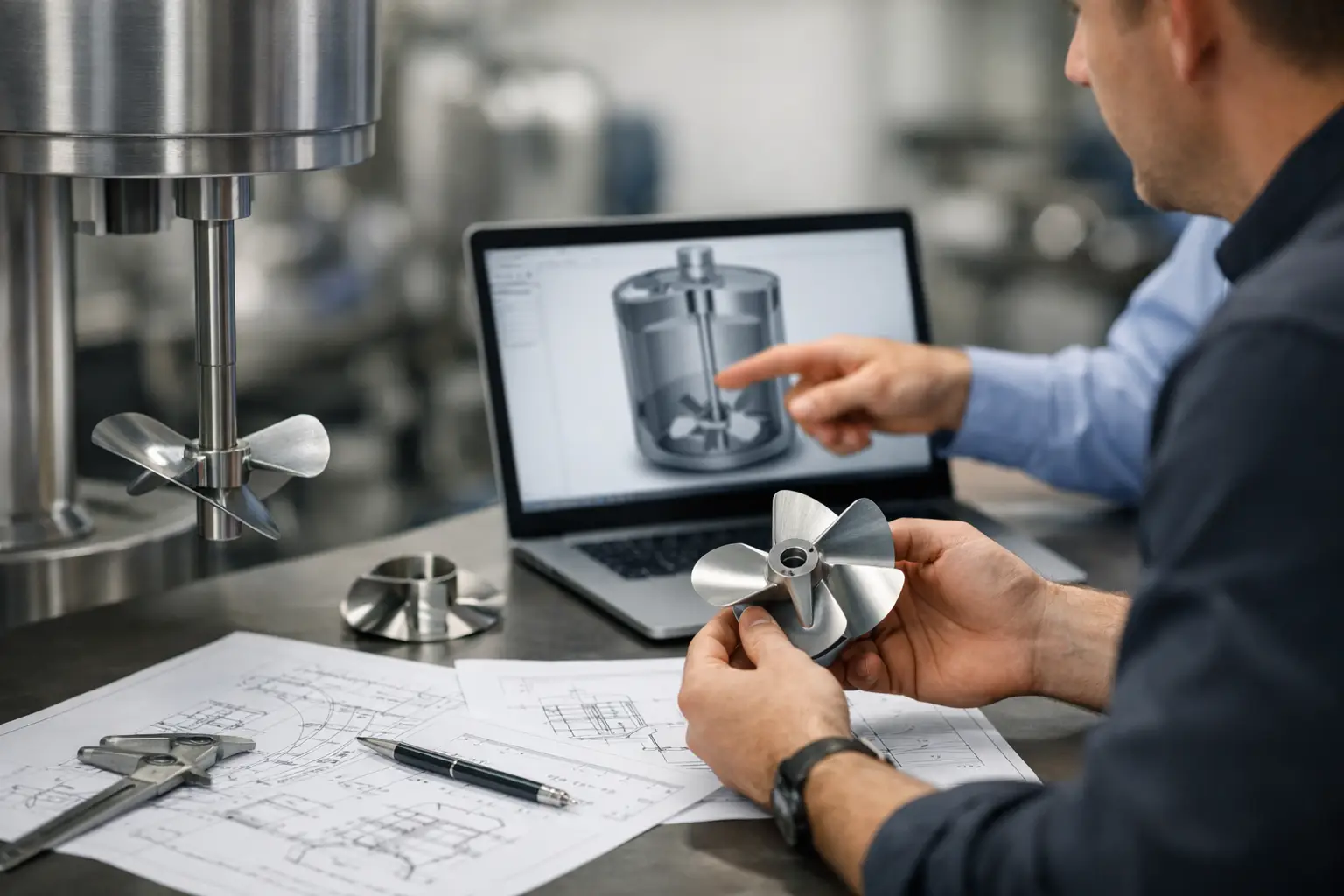 What Defines a Custom Mixer Design Process - Industrial Mixers What Defines a Custom Mixer Design Process?