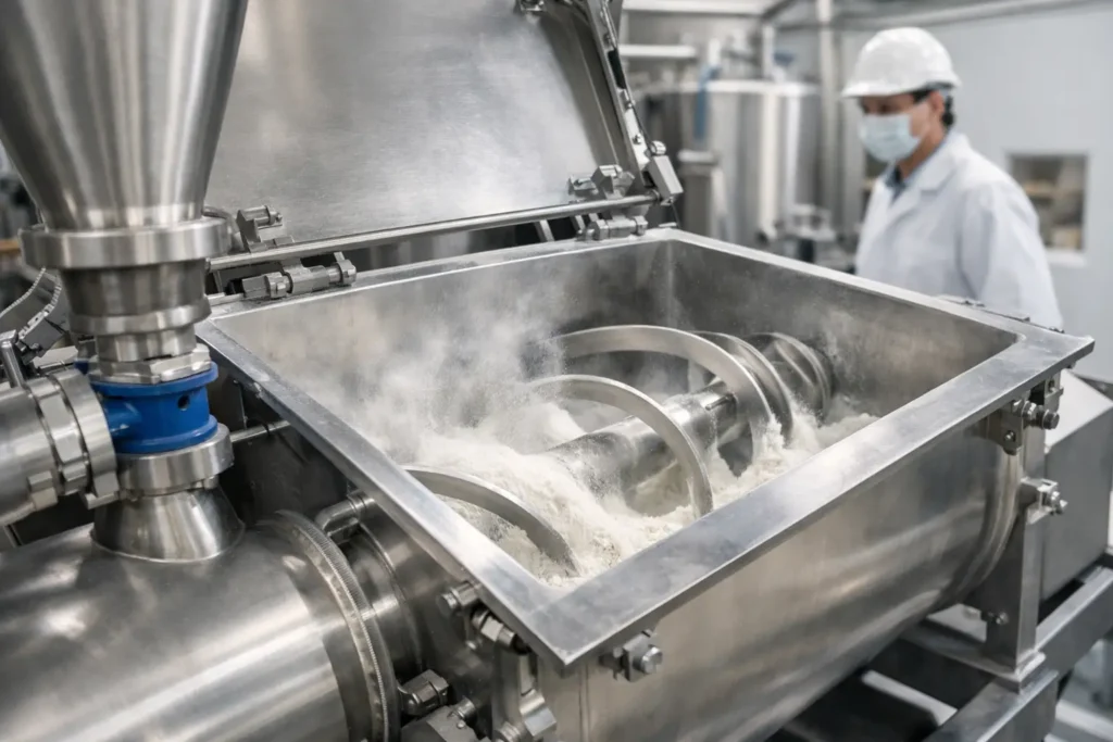 What Mixer Works for Cohesive Powders in Production - Industrial Mixers What Mixer Works for Cohesive Powders in Production?