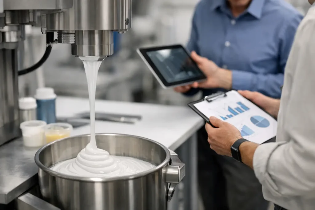 Adhesive Mixing Throughput Case Study Results - Industrial Mixers Adhesive Mixing Throughput Case Study Results